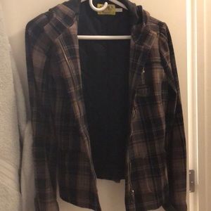 Juicy couture plaid coat